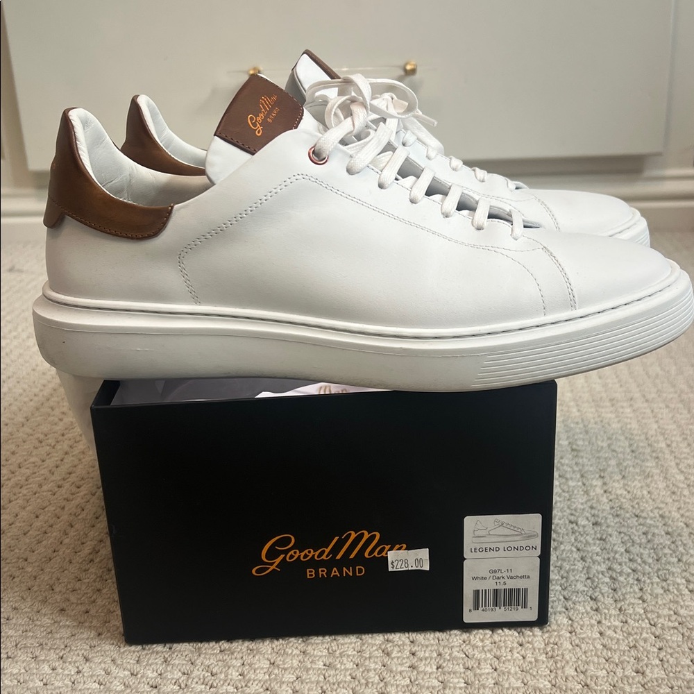 THE GOOD MAN BRAND legend London G97L-11 white dark vachetta - Picture 7 of 14